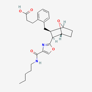 molecular formula C25H32N2O5 B1674419 Ifetroban CAS No. 143443-90-7