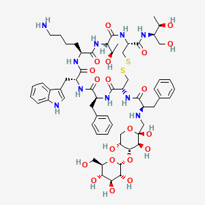 B1674437 Ilatreotide CAS No. 119719-11-8