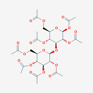 molecular formula C28H38O19 B1674439 层状双糖八乙酸酯 CAS No. 22551-65-1