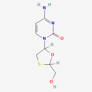 molecular formula C8H11N3O3S B1674443 拉米夫定 CAS No. 134678-17-4