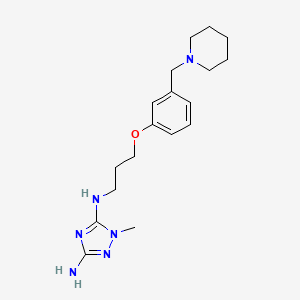 B1674449 Lamtidine CAS No. 73278-54-3