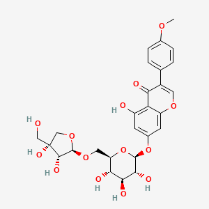 molecular formula C27H30O14 B1674454 矛叶木素 CAS No. 15914-68-8