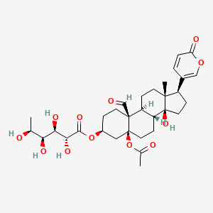 B1674456 Lanceotoxin A CAS No. 93771-82-5