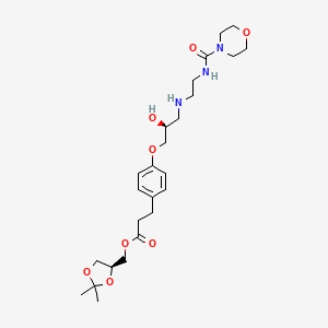 molecular formula C25H39N3O8 B1674458 兰地奥罗 CAS No. 133242-30-5