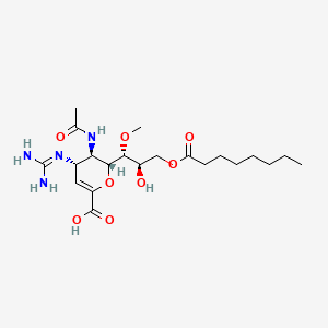 molecular formula C21H36N4O8 B1674464 奥司他韦辛酯 CAS No. 203120-46-1