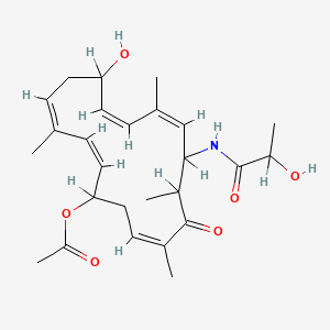 B1674469 Lankacyclinol A CAS No. 52212-91-6