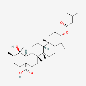 B1674488 Lantaiursolic acid CAS No. 150853-96-6