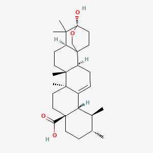 molecular formula C30H46O4 B1674492 Lantic acid CAS No. 22626-26-2