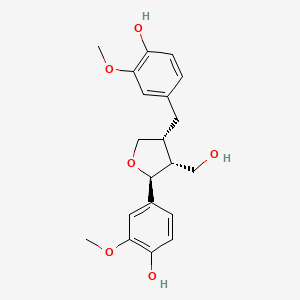 molecular formula C20H24O6 B1674508 松脂酚 CAS No. 27003-73-2