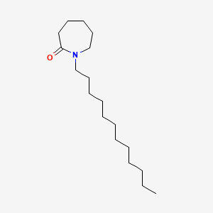 molecular formula C18H35NO B1674564 月桂酰卡胺 CAS No. 59227-89-3