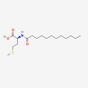 B1674574 N-Lauroyl-L-methionine CAS No. 35440-74-5