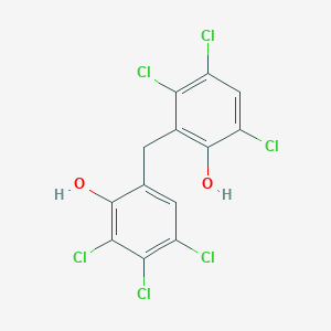 B167458 Phenol, 2,3,4-trichloro-6-[(2,3,5-trichloro-6-hydroxyphenyl)methyl]- CAS No. 1940-20-1