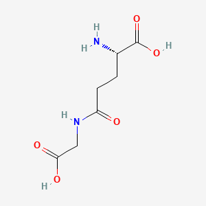 B1674604 gamma-D-Glutamylglycine CAS No. 6729-55-1