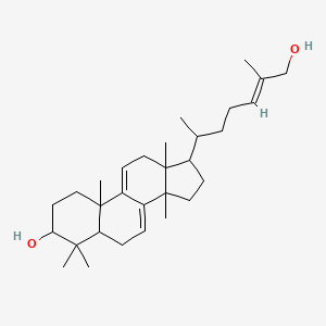 molecular formula C30H48O2 B1674619 灵芝醇B CAS No. 104700-96-1