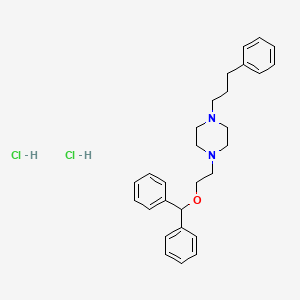 molecular formula C28H36Cl2N2O B1674643 GBR 12935 dihydrochloride CAS No. 67469-81-2