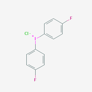 molecular formula C12H8ClF2I B167465 双(4-氟苯基)碘鎓氯化物 CAS No. 1828-09-7