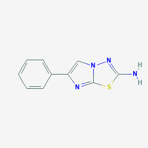 B167466 6-Phenylimidazo[2,1-b][1,3,4]thiadiazol-2-amine CAS No. 10136-64-8