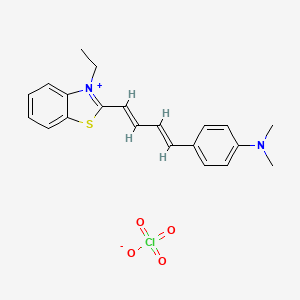 molecular formula C21H23ClN2O4S B1674681 Exciton CAS No. 76433-29-9