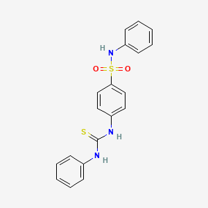 molecular formula C19H17N3O2S2 B1674690 LED209 CAS No. 245342-14-7