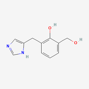 molecular formula C11H12N2O2 B1674691 Ledazerol CAS No. 116795-97-2