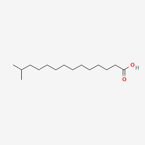 molecular formula C15H30O2 B1674694 13-Methyltetradecanoic acid CAS No. 2485-71-4