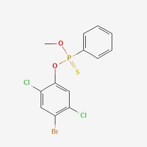 molecular formula C13H10BrCl2O2PS B1674750 乐果 CAS No. 21609-90-5