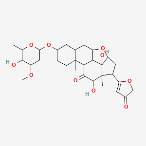molecular formula C30H42O10 B1674753 Leptoside CAS No. 465-68-9