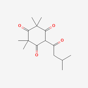 molecular formula C15H22O4 B1674756 Leptospermone CAS No. 567-75-9