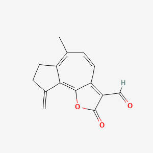 molecular formula C15H12O3 B1674779 Lettucenin A CAS No. 97915-46-3