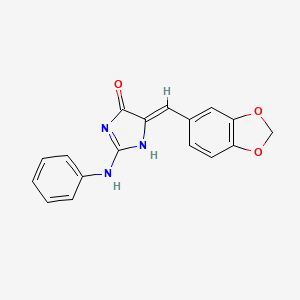 molecular formula C17H13N3O3 B1674786 Leucettine L41 CAS No. 112978-84-3