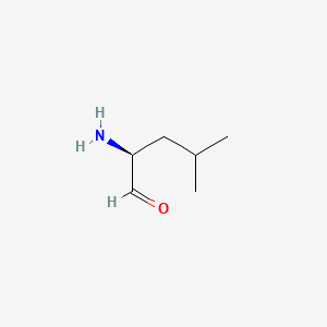 molecular formula C6H13NO B1674789 Leucinal CAS No. 82473-52-7