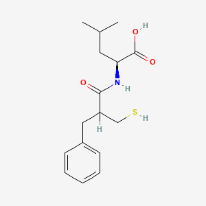 molecular formula C16H23NO3S B1674792 Leucine thiorphan CAS No. 80970-04-3
