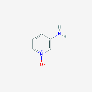 molecular formula C5H6N2O B167480 3-吡啶胺，1-氧化物 CAS No. 1657-32-5