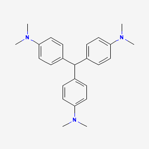 molecular formula C25H31N3 B1674803 亮晶紫 CAS No. 603-48-5