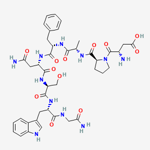 molecular formula C41H53N11O12 B1674805 白激肽I CAS No. 104600-89-7