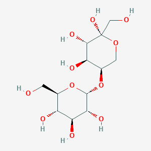 molecular formula C12H22O11 B1674814 D-左旋糖 CAS No. 7158-70-5