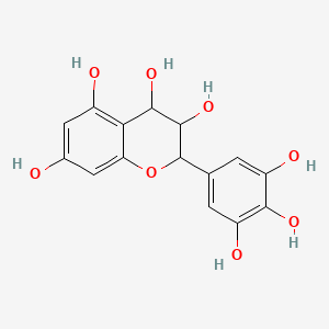 molecular formula C15H14O8 B1674827 Leukoefdin CAS No. 491-52-1