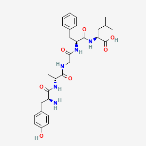 molecular formula C29H39N5O7 B1674835 [D-Ala2]亮氨酸脑啡肽 CAS No. 64963-01-5