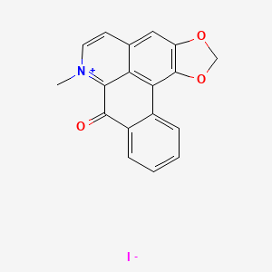 B1674871 Liriodenine methiodide CAS No. 55974-07-7