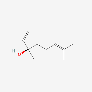 molecular formula C10H18O B1674924 (-)-芳樟醇 CAS No. 126-91-0