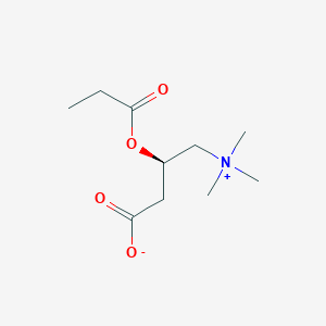 molecular formula C10H19NO4 B1674954 Propionyl-L-Carnitine CAS No. 20064-19-1