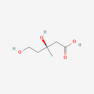 molecular formula C6H12O4 B1674968 (S)-甲羟戊酸 CAS No. 32451-23-3