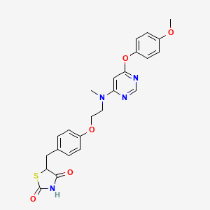 molecular formula C24H24N4O5S B1674985 罗格列酮 CAS No. 607723-33-1