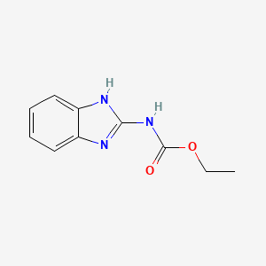molecular formula C10H11N3O2 B1674991 氯苯达唑 CAS No. 6306-71-4