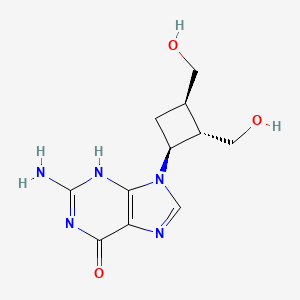 molecular formula C11H15N5O3 B1674996 ロブカビル CAS No. 127759-89-1