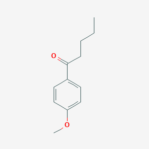 molecular formula C12H16O2 B167500 1-(4-Methoxyphenyl)pentan-1-one CAS No. 1671-76-7