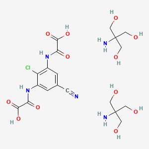 molecular formula C19H28ClN5O12 B1675018 Lodoxamide tromethamine CAS No. 63610-09-3