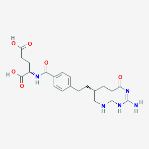 molecular formula C21H25N5O6 B1675047 洛美曲唑 CAS No. 106400-81-1