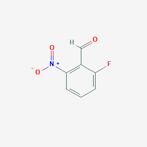 molecular formula C7H4FNO3 B167507 2-氟-6-硝基苯甲醛 CAS No. 1644-82-2