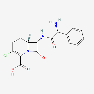 molecular formula C16H16ClN3O4 B1675092 Loracarbef CAS No. 76470-66-1